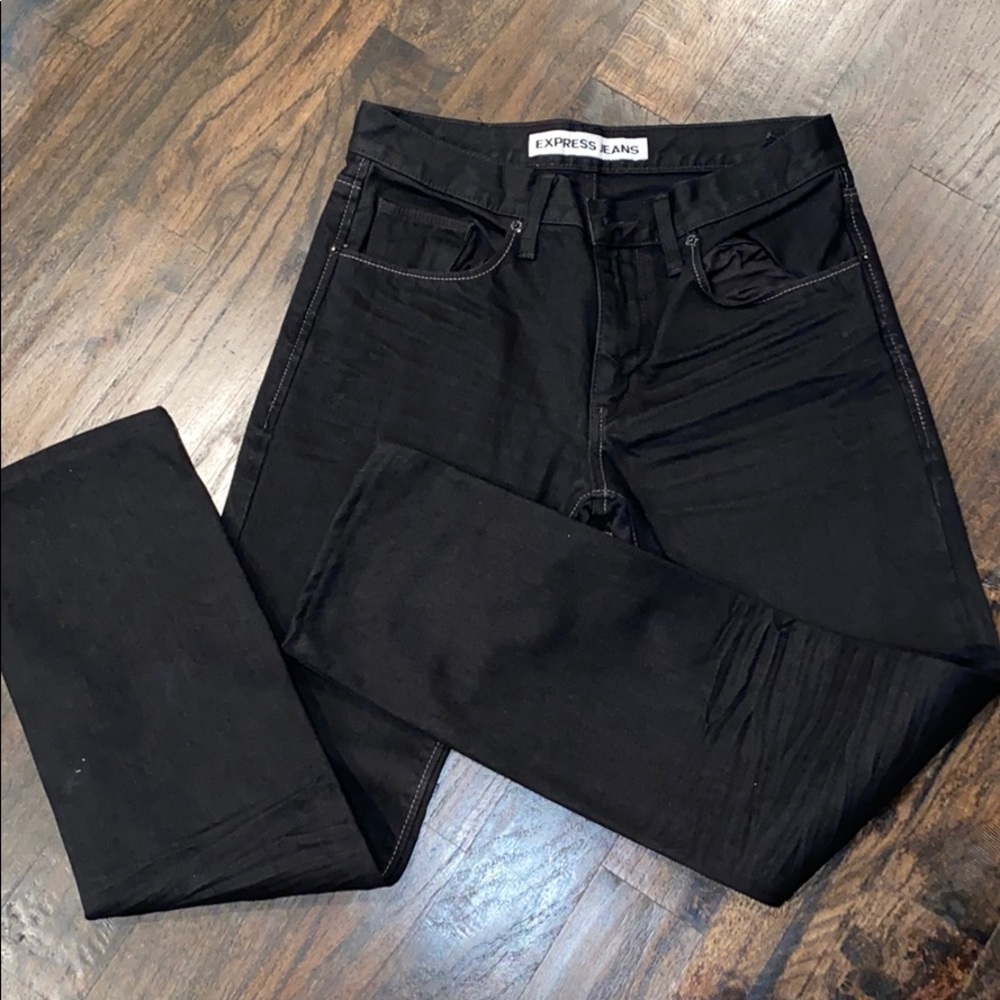 Black express jeans